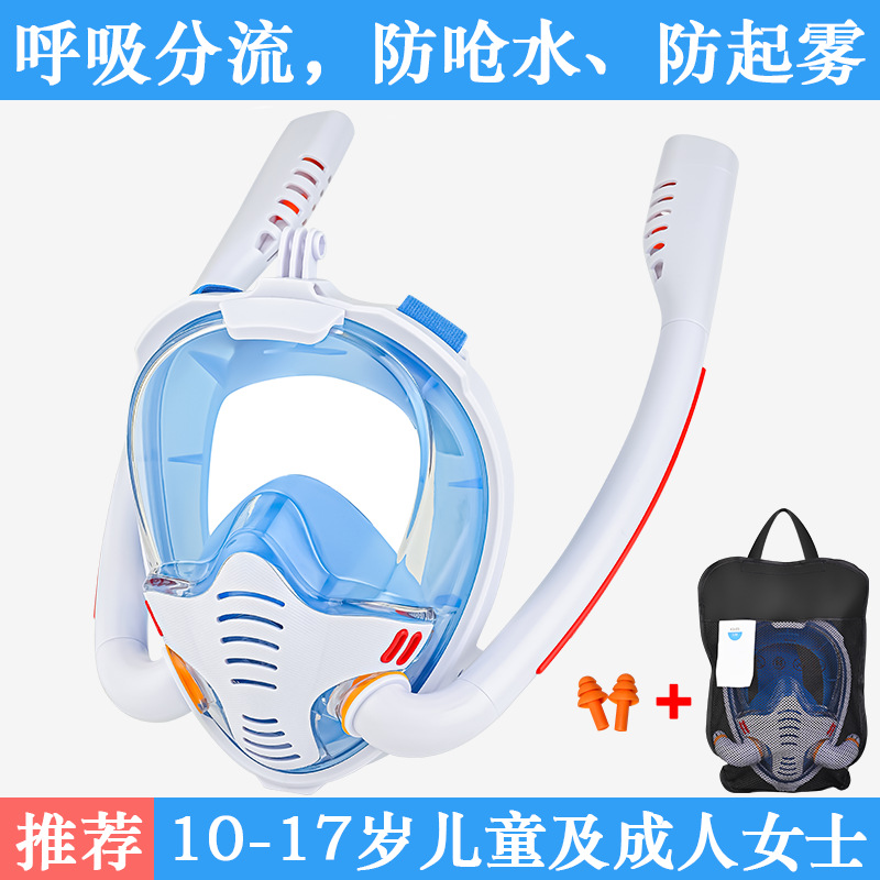 업그레이드된 이중 튜브-흰색 및 파란색 SM