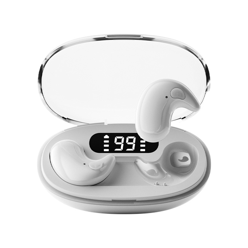 Fábrica de venta caliente de comercio electrónico X55 personalizada auriculares inalámbricos Bluetooth larga duración alta calidad de sonido transparente auriculares inalámbricos de visualización