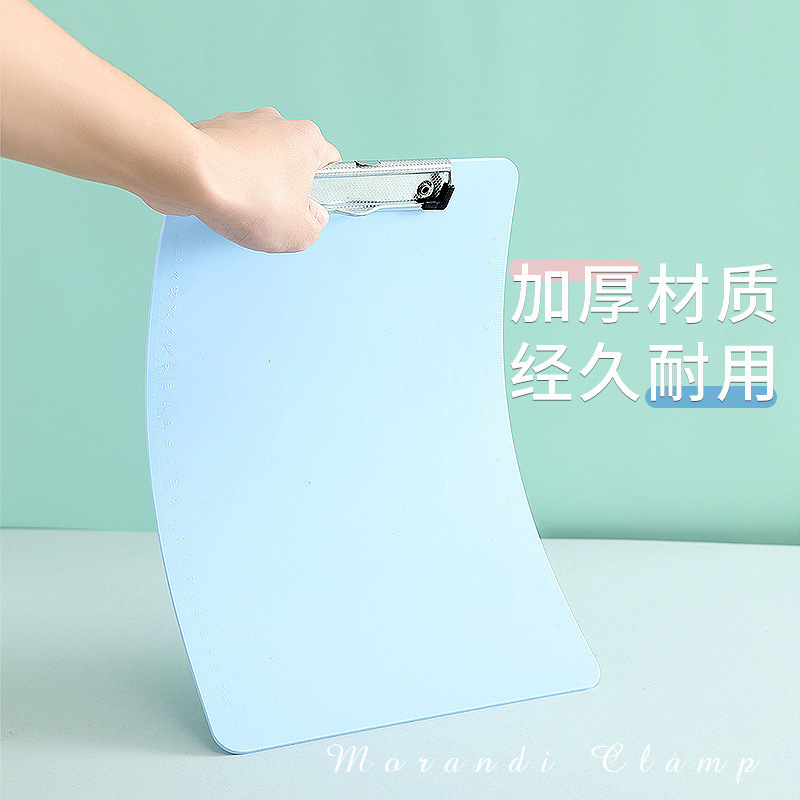 Carpeta A4 colgante tablero de información de plástico tablero de escritura tablero de escritura tablero de menú tablero de facturas tablero de pintura de estudiantes