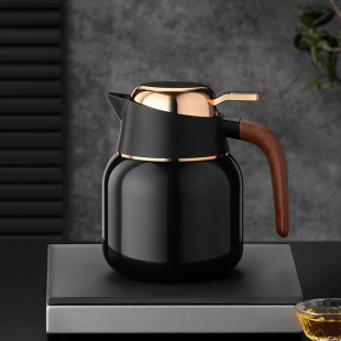 Traditional and Simplified Stewed Teapot Household Old White Tea Stainless Steel Ceramic Spray Tea Water Separation Insulation Large Capacity Tea Water Kettle