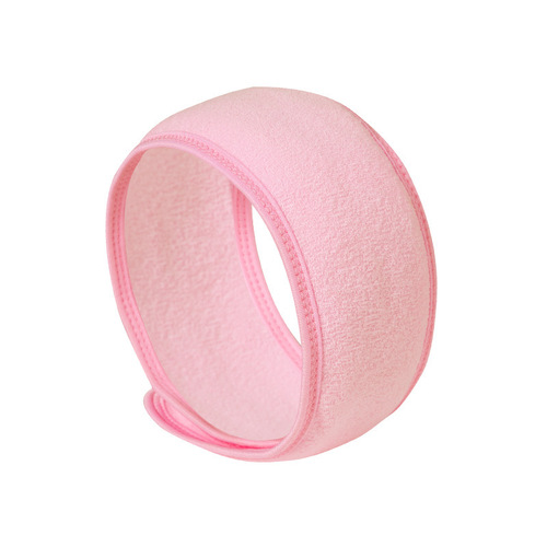 European and American Velcro Hair Bands Postpartum Hairbands Women's Face Washing Beauty Sports Headbands Hair Accessories Foldable Wide-brimmed Hair Ornaments