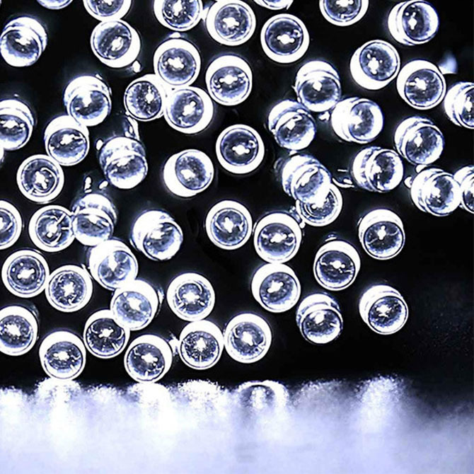 Línea verde oscura de control remoto de hielo LED lámpara de cadena 100M se puede conectar con lámpara de cadena de luz de Navidad estrella de cielo