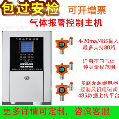 可燃性ガス警報ホスト検出アップロード連動ファン電磁弁ワイヤレス可燃性ガス警報コントローラ