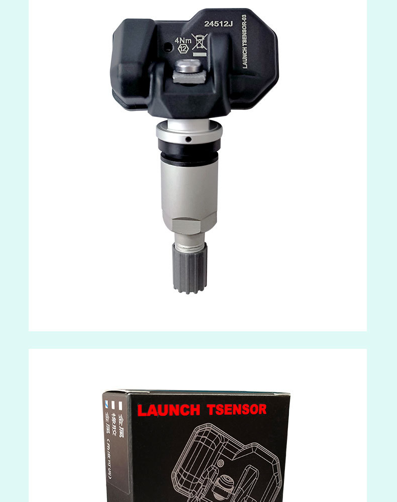 Launch Yuanzheng Tire Pressure Sensor Ltr-03 Car Tire Pressure Sensor Dual Frequency in One 433/315Mhz
