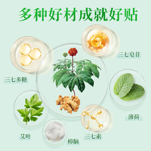 Manufacturer wholesale Panax notoginseng patch, mugwort leaf joint patch, non-turmeric Panax notoginseng patch, herbal moxibustion fever patch, mugwort cervical vertebra patch