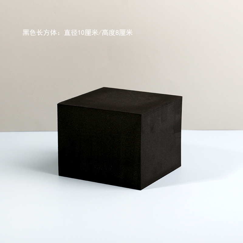 Cubo accesorios de fotografía ins Internet celebridad blanco geométrico tridimensional tiro apoyos decoración fotografía plataforma