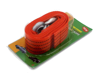 4.3m Tons Car Tow Rope Nylon Thickeneded Car Pull Rope Outdoor Self-Rescue Traction Rope (Trailer rope/net/strap) - 4-meters-3-tons-card-packaging