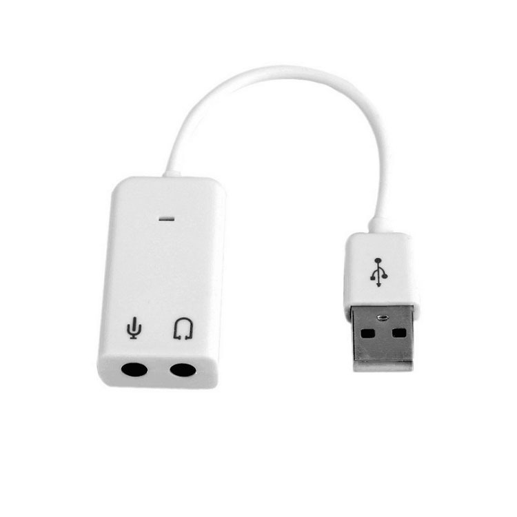 Tarjeta de sonido USB sin unidad adaptador de auriculares portátiles tarjeta de sonido externa independiente image 13