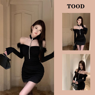 ��ʽ�ԸВ첱ˮ�һ�ּ�o��ƴ��ëë����ȹ�ﶬŮ�L���ɫ�B��ȹ
