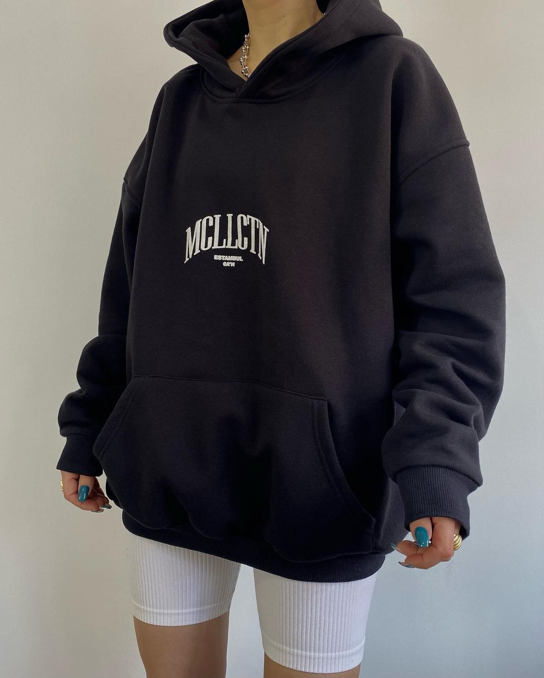 2023 Damski sweter z nadrukiem, uniwersalny top z długimi rękawami i kapturem dla kobiet_voghion.com