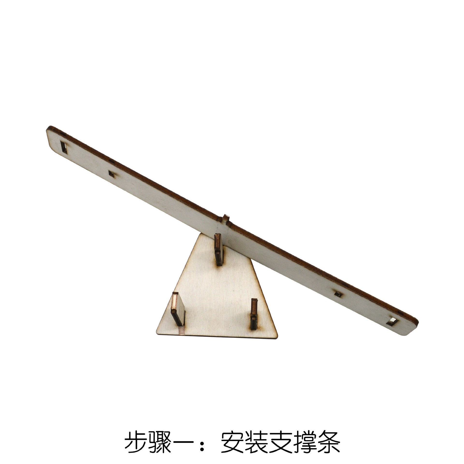 Фабрика прямые Детские деревянные игрушки качели просветление головоломки сборки DIY оптом