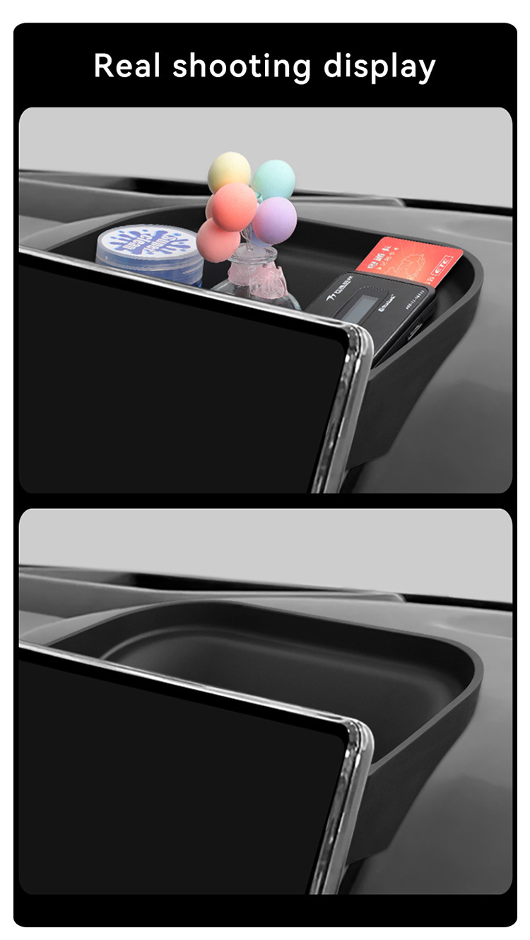 Suitable for 24 Byd Shark Pickup Central Control Screen Storage Box Shark Car Storage Car Supplies Modification