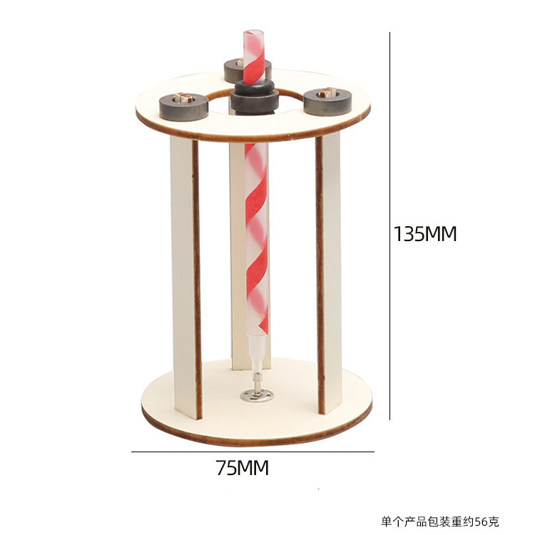 Estudiante de escuela primaria Ciencia y Tecnología pequeña producción niños creativo bricolaje experimento de Física Ciencia material didáctico hecho a mano vapor educación