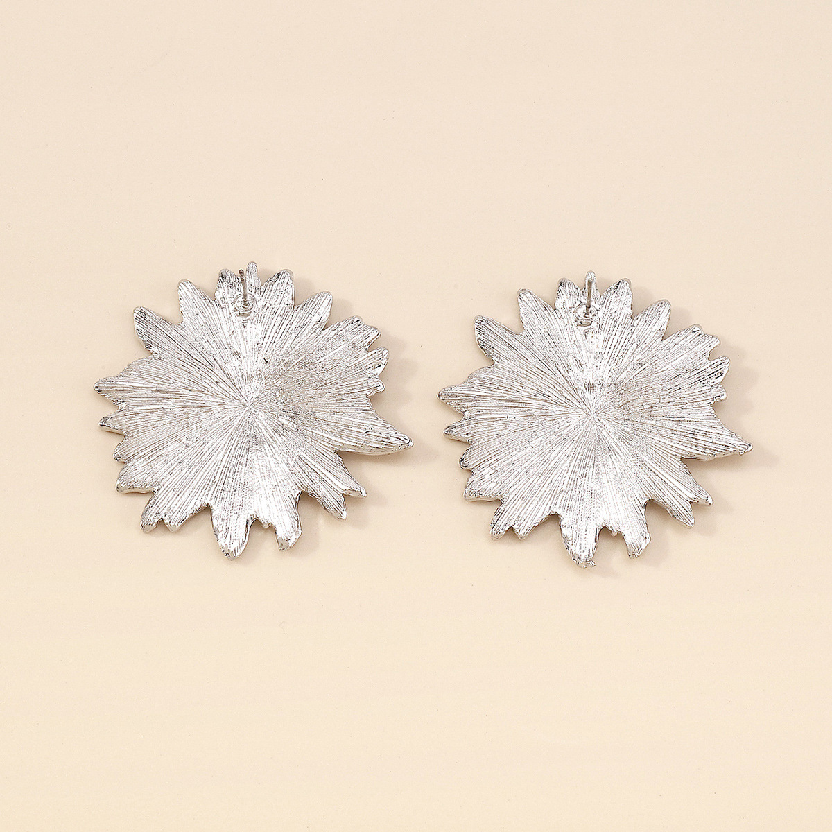 Fashion Sunflower Alloy Plating Earrings