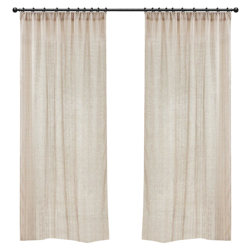 Ventana de lona japonesa de estilo de lino, ventana medieval, ventana flotante de la sala de estar, madera, viento transparente, hilo blanco opaco