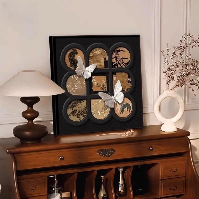 Настенная картина в средневековом стиле, 2025, новая декоративная картина, украшение для ТВ-тумбы, высококачественная картина для гостиной, спальни, прикроватная настенная картина