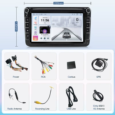 DVD Navigation — Magotan, Jetta, Passat B5, Caddy