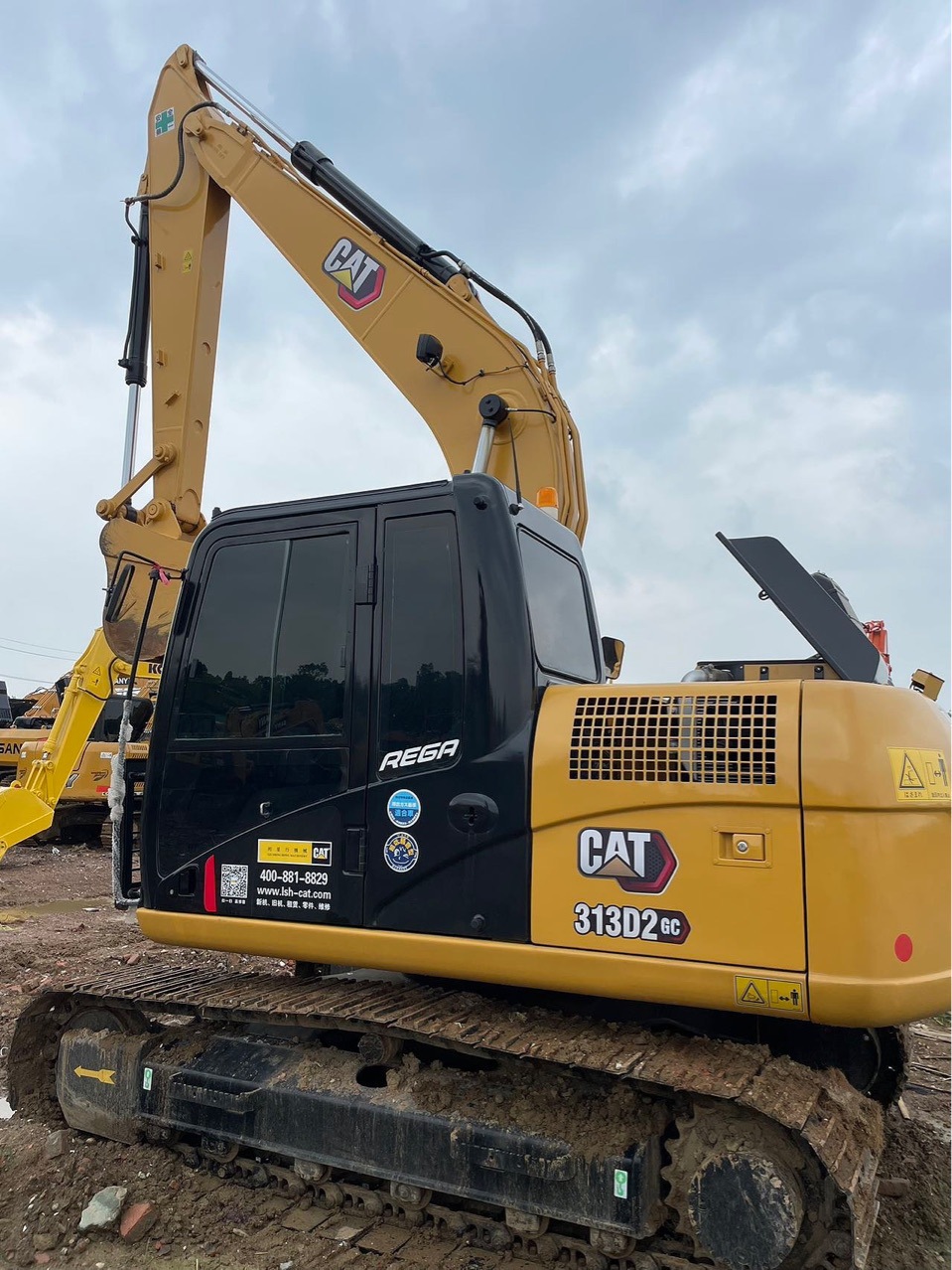 Exportación a Liberia Excavadoras usadas 312 Carter Importación y compra