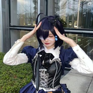 Complete Set of Clothing for Middle School Syndrome, Ready-Made Rokka Dress, Love Affair, Tsuruga Rokka Dress, Dark Pattern