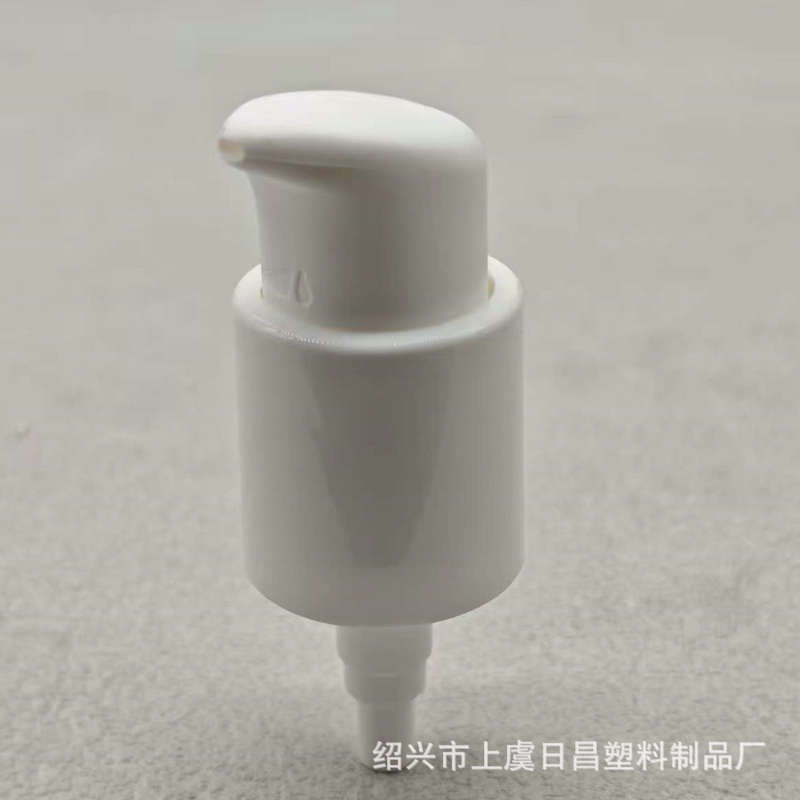 24牙左右开关泵蛇头粉底液油泵精油泵乳液泵精华液左右开关全塑