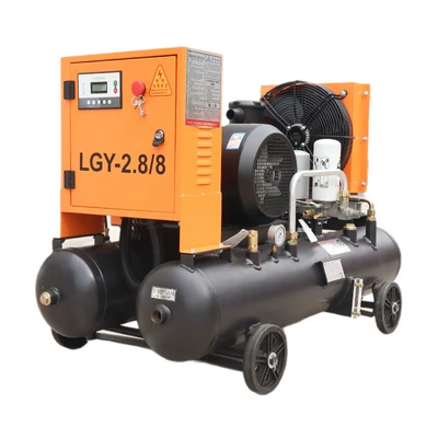 Air Drill, and Rock Drilling Machine, Hava kompressorları