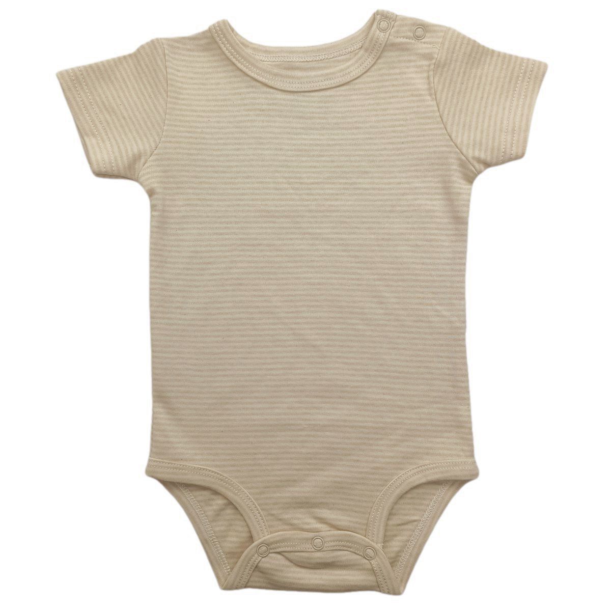 Short sleeves - apricot stripes / 9m/66cm (approx. 5.5~6.5kg )