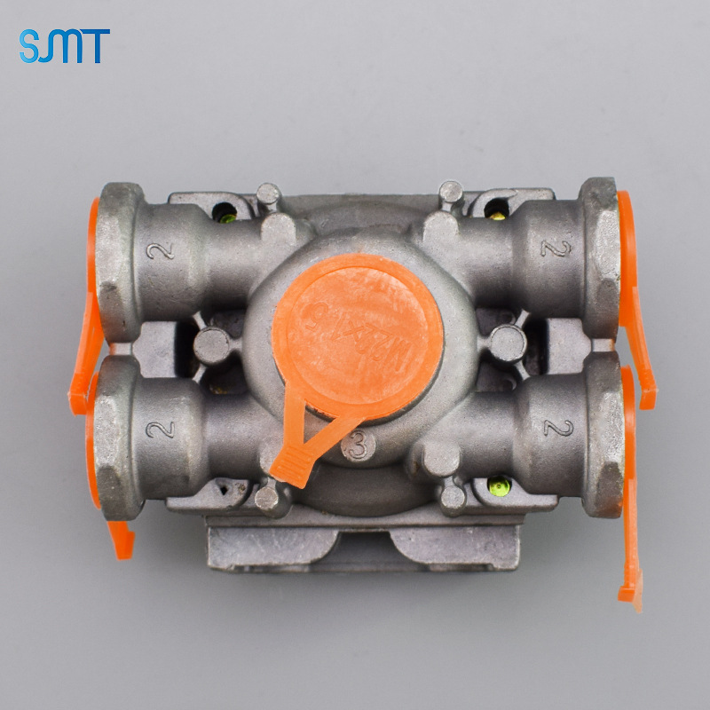 Piezas del autobús del camión pesado de la válvula 9735000380 de la liberación rápida de SMT