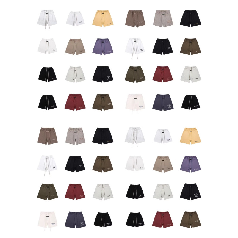 Fog Essentials Hhh Pure Cotton Terry Summer Loose Shorts Couple's Five-Point Shorts for Sports and Fitness Fog Essentials Hhh Pure Cotton Terry Summer Loose Shorts Couple's Five-Point Shorts for Sports and Fitness