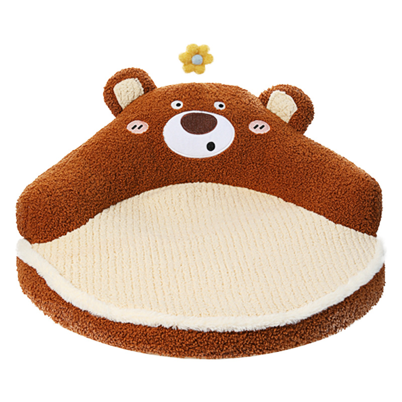 Colchón de esponja de algodón cálido y espesado para perros de otoño e invierno personalizado