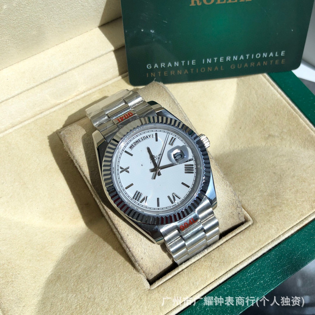 Danilo Datejust erkaklar uchun ikki tomonlama taqvimli mexanik soat, kunduzgi sana turi, avtomatik mexanik o'rash