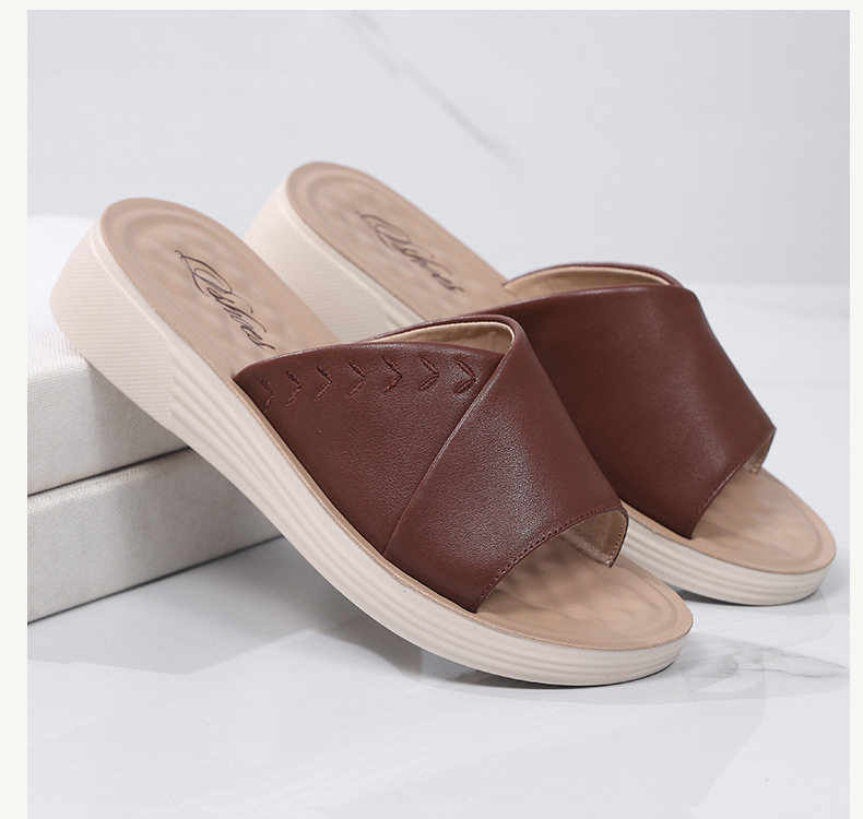 C4510 1120K GIÀY DÉP LÊ NỮ RUITDT BIG SIZE NGOẠI CỠ ĐẾ MỀM MÙA HÈ TRUNG NIÊN MA SÁT CHỐNG TRƯỢT GIÀY DÉP NỮ DA BÒ G04 SẢN PHẨM MỚI