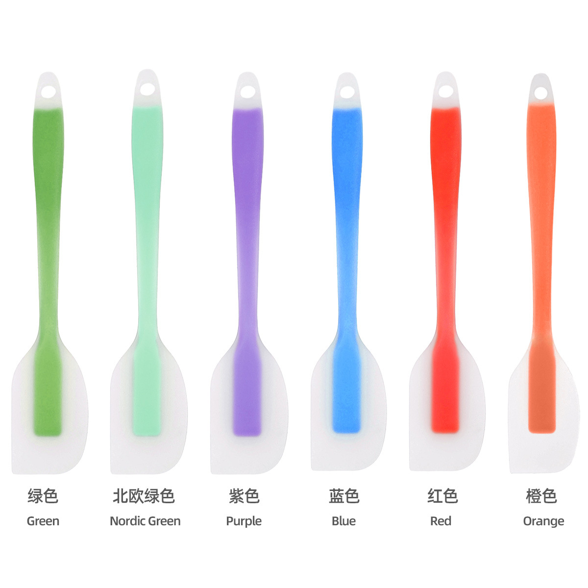 Small semi-transparent spatula (about 30g)