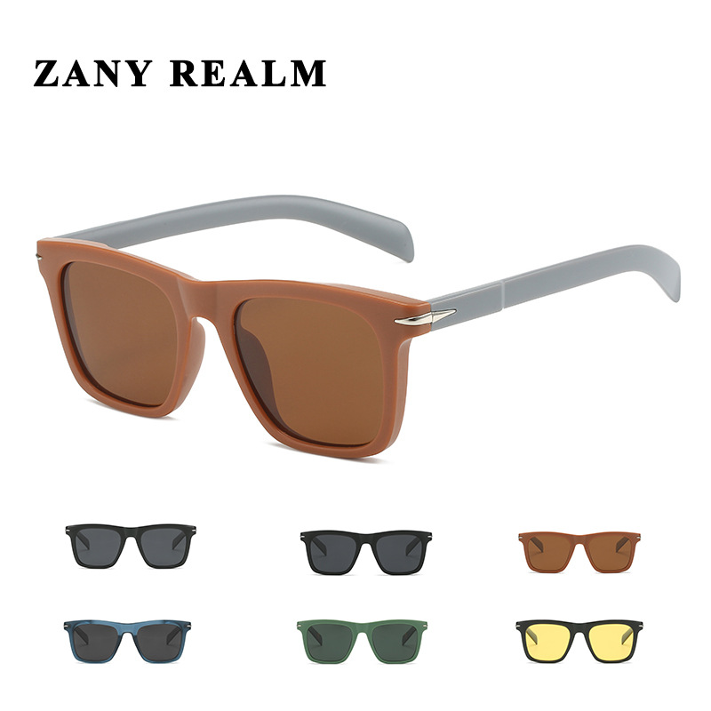 Gafas de sol para hombres con clavos de arroz de caja transfronteriza europea y americana 24 Gafas de sol polarizadas de nueva moda Gafas de sol personalizadas al por mayor