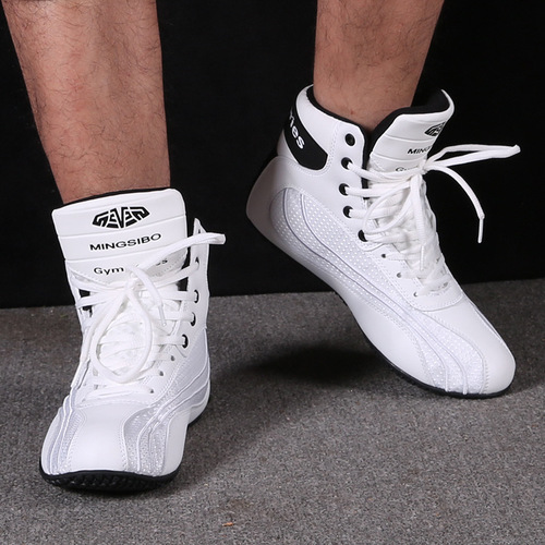Boxing shoes, male fitness shoes, squat, deadlift, weightlifting, sanda, wrestling shoes, female combat shoes, sports shoes