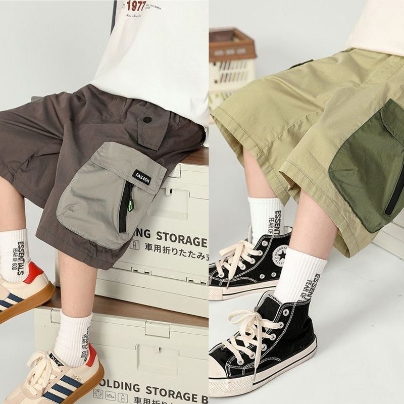 Boys' Pants Children's Summer 2026 New Style Quick-Dry Shorts Workwear Casual Summer Fashion Korean Style Children's Clothing Boys' Pants Children's Summer 2026 New Style Quick-Dry Shorts Workwear Casual Summer Fashion Korean Style Children's Clothing