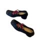 Vintage Niche Cross Strap Shoes Women's Spring and Summer 2025 New Pleated Square Head Pig Nose Shallow Mouth Ballet Shoes