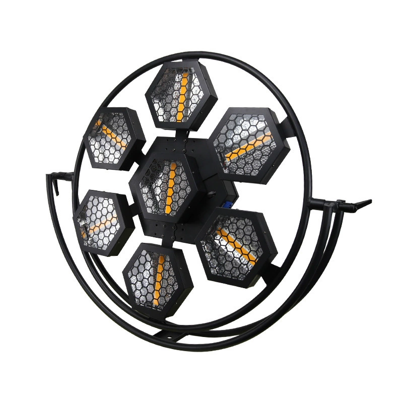 LED шестигранная ретро световая матрица световой эффект может совмещаться фон свет сцена свет бар кукольный свет строб
