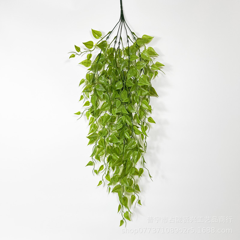 Amazon Simulation Sweet Potato Leaf Goto Wall -mounted Luo Ye decorative store Factory wholesale