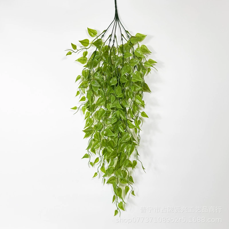 Amazon Simulation Sweet Potato Leaf Goto Wall -mounted Luo Ye decorative store Factory wholesale