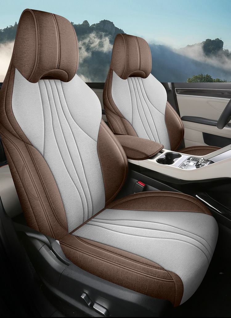 25 BYD Song PLUSDMI Special Seat Cover Full Seat Cover Four Seasons Car Cushion Linen Seat Cushion