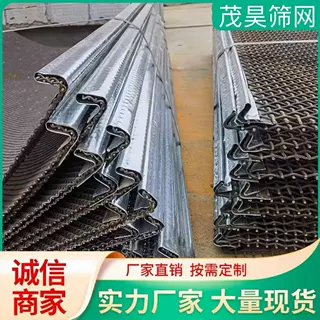 耐磨加粗矿石筛钢丝网筛沙网筛网65锰钢筛网滚筒筛矿山振动锰钢网
