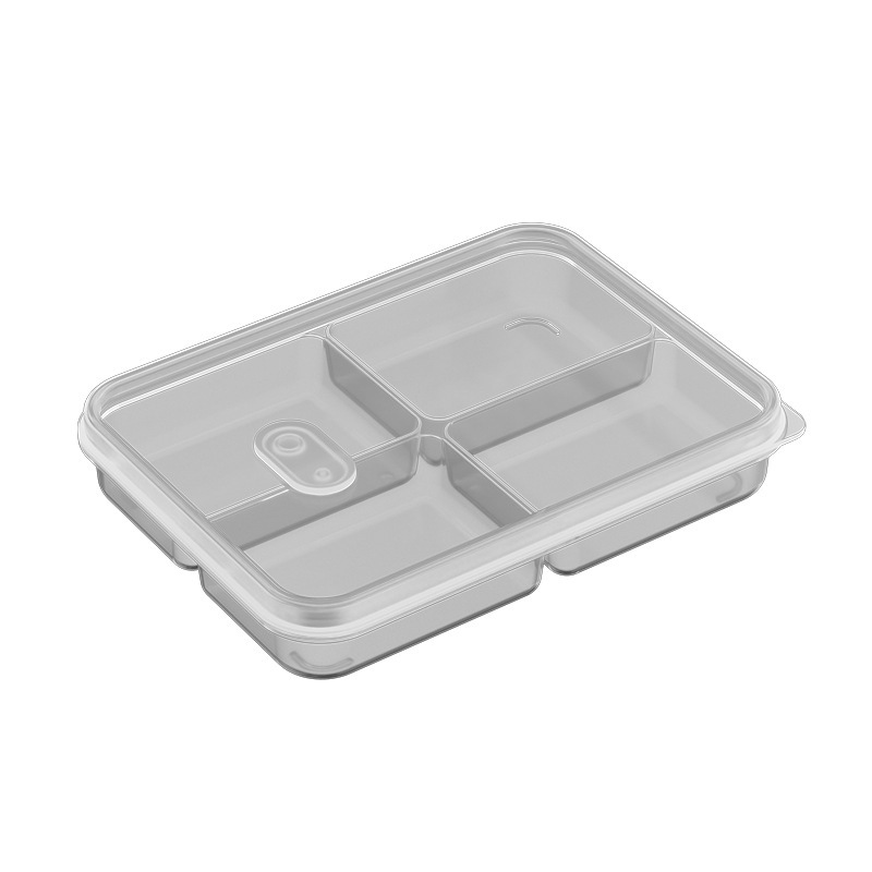 塑料保鲜食物分格收纳盒肉类食材冷冻盒姜葱蒜盒分装储藏备菜盒子|undefined