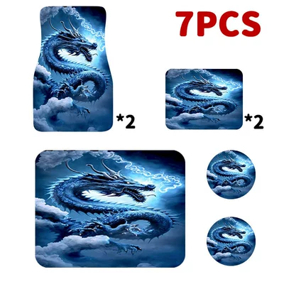 Universal Foot Pad: Car Print Floor Mats, Car-Specific - q23
