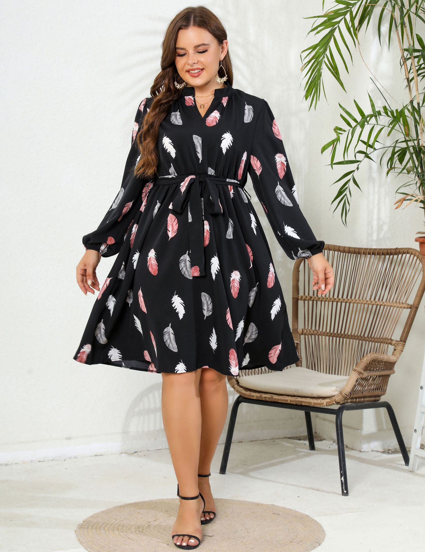 African-inspired maxi dress 3