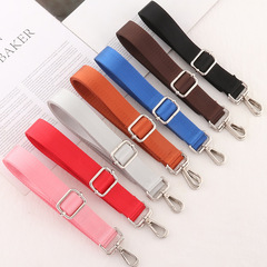Solid color bag straps, nylon adjustable men's and women's bag straps, single shoulder backpack straps, crossbody straps, narrow straps, new straps