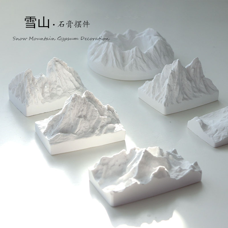 Plaster snow mountain decoration accessories perfume cosmetics photography props photography rockery background ins blind boxed jewelry Plaster snow mountain decoration accessories perfume cosmetics photography props photography rockery background ins blind boxed jewelry