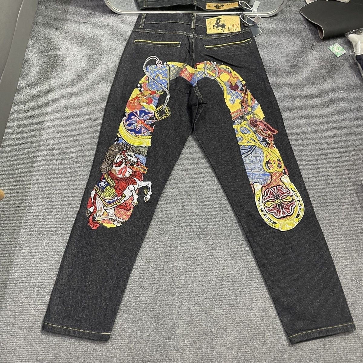 GMABCD Unisex Graphic Denim Jeans – Casual Streetwear Pants Collection - detail 22