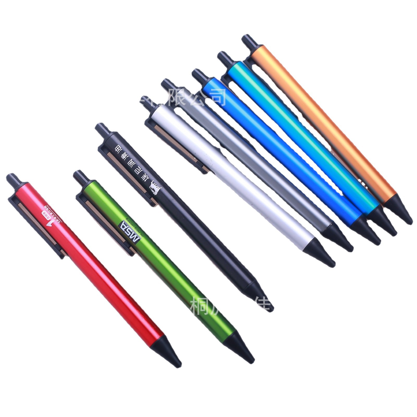 Fábrica directa metal pluma de alta gama pluma de aluminio publicidad regalo pluma negocio pluma imprimible logo