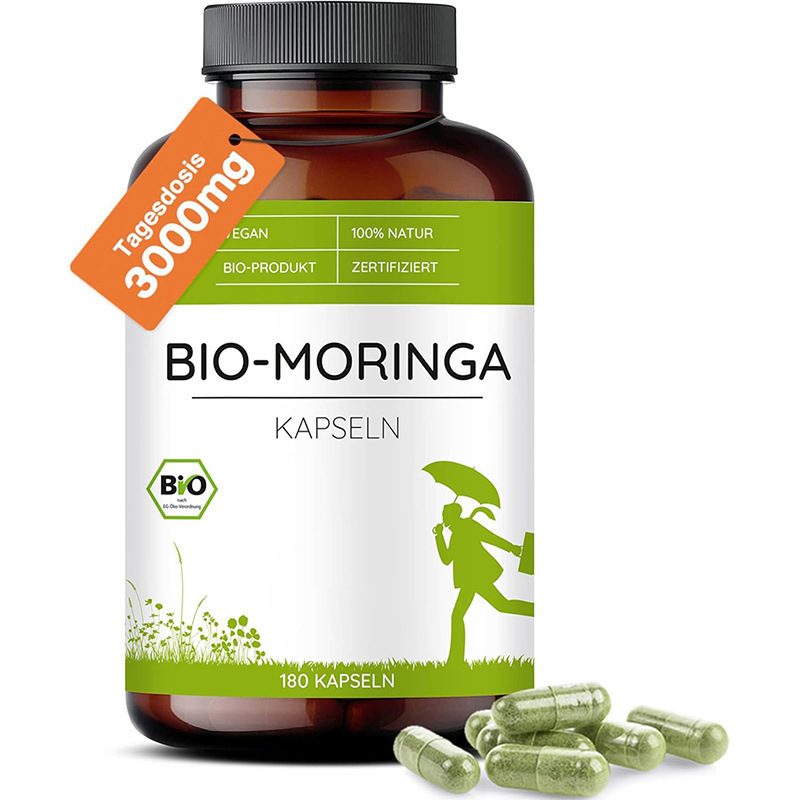 亚马逊TK 跨境热卖 辣木叶胶囊 Moringa Capsules 工厂直发|undefined