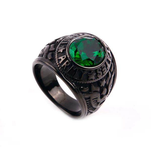 Black green diamond